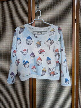 Understar Los Angles Animal Head Sweater